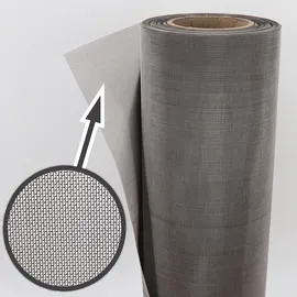 Aquagart 110cm x 50cm Edelstahlgewebe für Siebfilter Bogensieb Sieb Teich