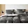 ELEGANTE You&Me Mako-Satin Grau 135 x 200 cm + 80 x 80 cm