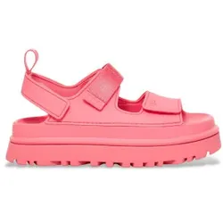 UGG für Damen. 1152685 GoldenGlow rosa Sandalen (37), Wohnung, Klettverschluss, Lässig, Nachhaltig