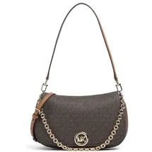 Michael Kors Nolita Medium Schultertasche Kunstleder Brown