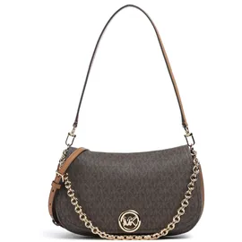 Michael Kors Nolita Medium Schultertasche Kunstleder Brown