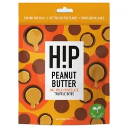 Erdnussbutter-Hafermilch-Schokoladen-Trüffel-Bites H!P, 80 g