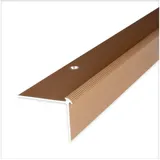 PROVISTON - Treppenkanten- & Winkelprofil Aluminium 40 X 30 X 1000 Mm Bronze Hell Winkel