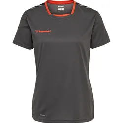 hummel Authentic Polyester kurzarm Trikot Damen asphalt M
