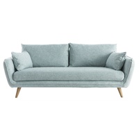 Sofa skandinavisch 3 Plätze eisblau CREEP
