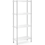 Royal Catering Edelstahlregal 70 x 40 x 180 cm 200 kg - Standregal