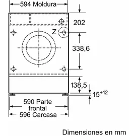 Balay 3TI983B Waschmaschine (8 kg, 1200 U/min)