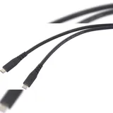 Renkforce USB-C 1,0 m Schwarz