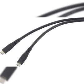 Renkforce USB-C 1,0 m Schwarz