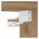 Wandschrank 2 pcs Artisan-Eiche 68 x 37 x 35 Braun