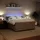 vidaXL Boxspringbett 180 x 200 cm Hellgrau