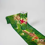 A.S. Création Lovely Kids Bordüre 16 cm x 5 m selbstklebend braun/grün/lila/weiß