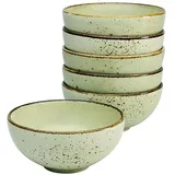 CreaTable Dipschale Nature Collection Beige 6-tlg.