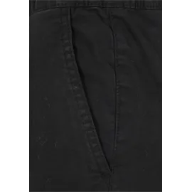 URBAN CLASSICS High Waist Cargohose Schwarz XL