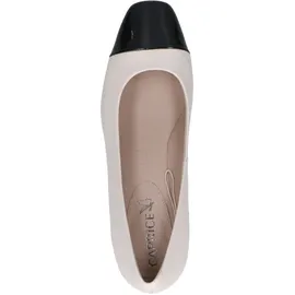 CAPRICE Da.-Pumps für Damen, weiß, Größe 37 EU