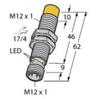 Turck Sensor NI5U-M12E-AD4X-H1144