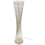 Formano Lampe rund gedreht 660916 Silber