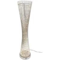 Formano Lampe rund gedreht 660916 Silber