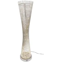 Formano Lampe rund gedreht 660916 Silber