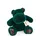Histoire d'Ours Nilpferd 25 cm Tannengrün