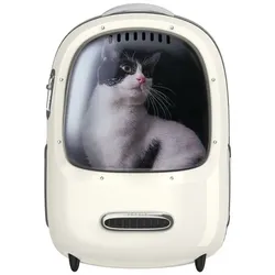 Petkit Breezy2 Haustier Transporttasche Cremeweiß