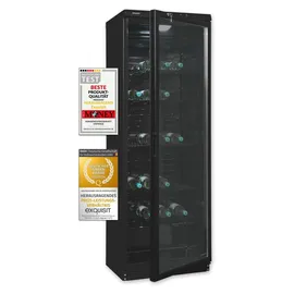 Exquisit GKS350-1-GT-280D Getränkekühlschrank (320 l, 1730 mm hoch, Schwarz)