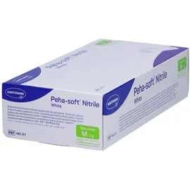 Hartmann Peha-soft nitrile white Unters.handsch. M unst.pfr