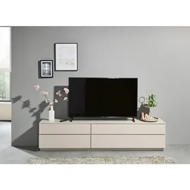 HBZ Vince Lowboard 220x50x38 cm Beige Metall/Holzwerkstoff