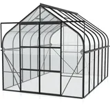 Vitavia, Gewächshaus "Diana 9900", schwarz, 3 mm ESG, 9,9 m2