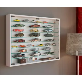 VCM Hängevitrine Mandosa 80 x 10 x 60 cm Weiß
