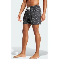 Wave Logo CLX Badeshorts SCHWARZ|WEISS M (122/134)