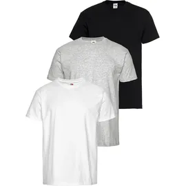 FRUIT OF THE LOOM T-Shirt schwarz 5XL