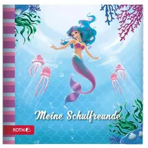 ROTH Freundebuch Meerjungfrau 16,5x16,5cm 64 Seiten