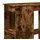 vidaXL Bartisch mit Regal 90 x 47,5 x 103,5 cm Braun