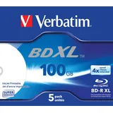 Verbatim BD-R XL 100 GB* 4x Speed wide printable JC