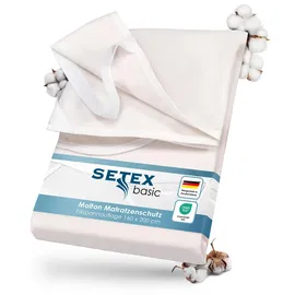 Setex Molton Matratzenschoner 160 x 200 cm Beige