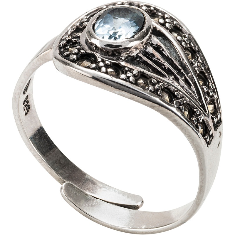 Cm Ring "Topas" 925 Silber