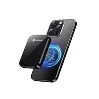 Yottamaster 2TB Externe SSD mit Magnetische, USB 3.2 Gen 2x2 2000MB/s Portable SSD unterstützt 4K ProRes HDR Kompatibel mit iPhone 16/15 Pro Max, Smartphone, Tablet, Laptop
