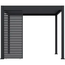 Paragon Lamellen Sichtschutz für Pergola Grand Tuscan 10 0,94 x 2,34 m Grau