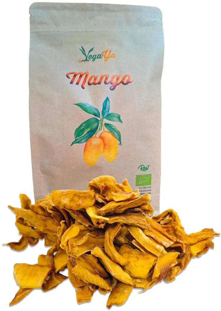 Mango - Stücke Tommy Atkins - bio & roh (0.25kg)