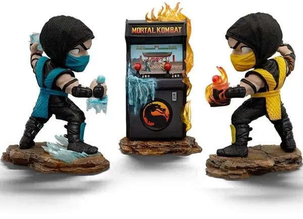 - Mortal Kombat - Scorpion Vs Sub-zero Arcade Set Minico Figures - Figur
