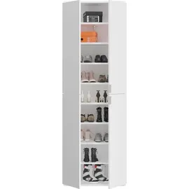 xonox.home Projekt X Garderobenschrank 195 x 34 x 193 cm weiß