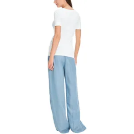 Marc Cain Basic T-Shirt Weiß 44
