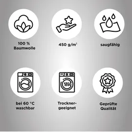 Dyckhoff Wave Handtuchset 2-tlg. grau