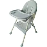 BDW - 4in1 Baby Stuhl - Hochstuhl Baby - ab 6 Monaten - Kinderstuhl mit Fußstütze, Gurt, Tisch - Kindersessel - Kinderhochstuhl, Hochstuhl Baby mit Liegefunktion, Babystuhl Klappbar - Grün