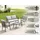 prestige home living outdoor Lounge-Set 11-tlg. Grau/Braun