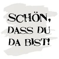 Mank Bierdeckel aus Filzpappe/Karton, "Schön, dass...", Ø 107 mm,