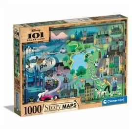 CLEMENTONI High Quality Collection 39665 Puzzle 1000 Stück(e) Cartoons