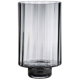 GILDE Windlicht »Novus«, (1 St.), Kerzenhalter aus Glas, schwarz