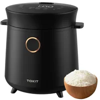 Tokit Reiskocher schwarz 1,5 l